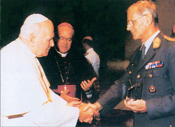  Giovanni Paolo II riceve il Generale Arthur Zechner 