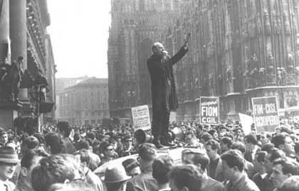  Manifestazione di piazza a Milano (1969) 
